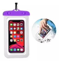 Bolsa Funda Estanco Sumergible Celular Ideal Selfie En Agua