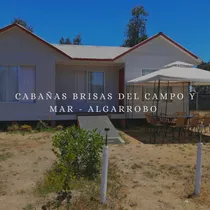 Cabañas En Algarrobo 2,3,4,6 Y 8 Personas 