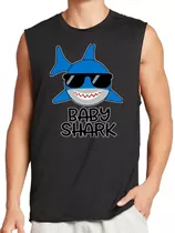 Playera Tank De Baby Shark Boytiburon Dibujos
