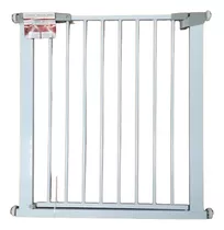 Puerta De Seguridad Bebe Niños Metalica Extensible Escalera