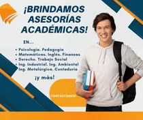 Se Hacen Asesorías En Trabajos De Áreas Universitarias!!!