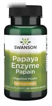 Swanson Papaina Enzima Digestiva 100mg 90cap Envio Gratis