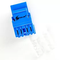 Jack Rj45 Categoría 6  Caja X 1 Unidad Azul