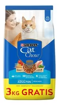 Alimento Para Gatos Pescado Cat Chow  Adulto 15kg Purina  