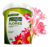 Adubo Fertilizante Forth Flores 400g Jardim Completo Flor