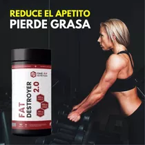 El Mejor Quemador Grasas Abdominal, Fat Destroyer2.0 One Fit Sabor Sin Sabor