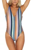 Malla Enteriza Roxy Warm Stripes One Piece Bikini
