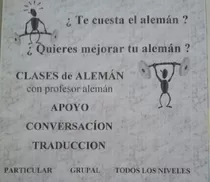 Clases De Alemán. Aprende Y Practique Con Profesor De Origen