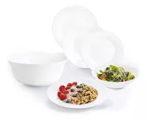 Vajilla + Bowl Ensaladera Everyday Luminarc 6 Personas 25pz