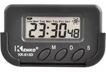 Reloj Digital Kenko Autoadhesivo Tablero Auto Cronometro