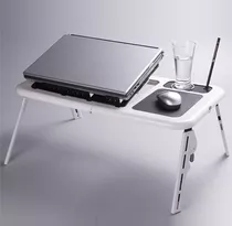 Mesa Para Notebook O Netbook Con Patas Y Ventilador, E-table