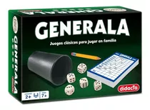 Generala Didacta Juego De Mesa Dados Niños Amigos Uno Flip