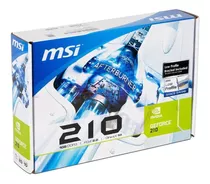 Tarjeta De Video Msi N210-md1g/d3 1gb Ddr3 Pciexpress Hdmi