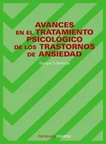 Avances En El Tratamiento Psicologico De Los Trastornos De A