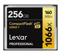 Cartão De Memória Lexar Lcf256crb-1066  Professional 1066x 256gb