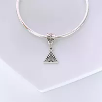 Berloque Pingente Charm Banhado A Prata 925 Harry P