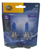 Lampara Hella H7 Efecto Xenón Blue 12v 55 W(hl-xb03)