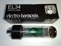 Válvula Electro-harmonix El34 (rusia).  Garantia Wp.