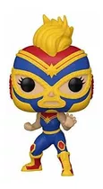 Funko Pop! Marvel: Luchadores - Capitán Marvel