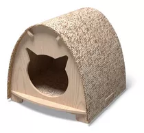 Casa De Gato (cama, Rascador, Guarida) Madera