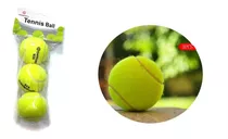 Pack 3 Pelotas De Tennis Formato Bolsa 3 Pelotas En Bolsa