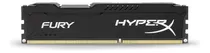 Memória Ram Fury Color Preto  8gb 1 Hyperx Hx318c10fb/8