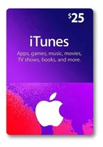 Gift Card Itunes 25 Usd ¡entrega Rápida!