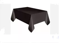 Mantel Tipo Tela Negro Para Decoraciones