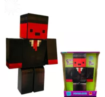 Boneco Minecraft  Kadu Youtuber 35cm Streamers Gamer+brinde