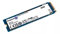 Unidad Solida Kingston M.2 Nv2 Nvme Pcie 500gb Gen 4x4 3500m/s