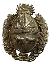 Pin Metalico Dorado Escudo Nacional De Armas Distintivo