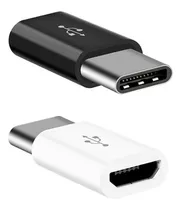 Adaptador Micro Usb Hembra A Type C Ficha Macho Otg