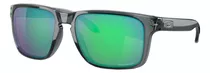 Óculos De Sol Oakley Holbrook Xl Extra Large Armação De O Matter Cor Crystal Black, Lente Jade De Plutonite Prizm, Haste Crystal Black De O Matter - Oo9417