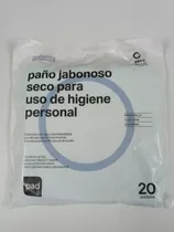 Paño Jabonoso P/ Hig. Personal-classic-pad 20 U.20x20