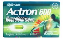 Actron 600 Mg Rapida Accion 10 Capsula