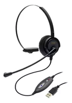 Headset Usb Voip Com Cancelador De Ruído Modelo Dh-60  Zox