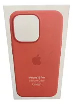 Silicon Case Con Magsafe iPhone 13pro Color Pink Pomelo