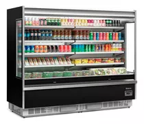Soporte Vertical Abierto Para Refrigerador/exhibición Topaz Gsto-2400-p, Color Negro, 220 V