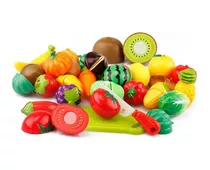 Juguete De Corte De Cocina De Frutas Y Verduras 29 Piezas