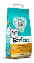 Arena Aglomerante Para Gatos Sanicat Clumpling X 5 Kg