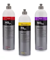 Koch Chemie Combo Pulido Premium H9 + F6 + M3  1lt