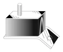 Soporte Goma Inf. Caja De Cambio Fiat 126