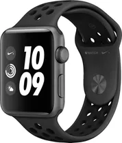 Reloj Inteligente Apple Whatch Nike Serie3 42mm Negro