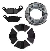 Pastillas Freno Delantero Y Balatas + Damper Yamaha Ybr-125z