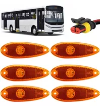 Kit Lanterna Lateral Ônibus E Micro Onibus Led 24 Vts