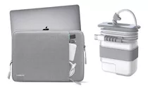 Funda Macbook Air 13 Tomtoc + Protector Cargador