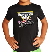 Remera Monster Jam Para Chicos