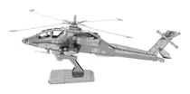 Miniatura De Montar Metal Earth Helicopetero Ah-64 Apache