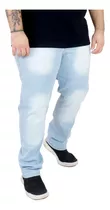 Calça Jeans Sarja Plus Size Masculina Com Lycra 50 52 54 56