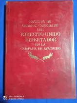 Registro De Órdenes Generales Del Ejército Unido Libertador 